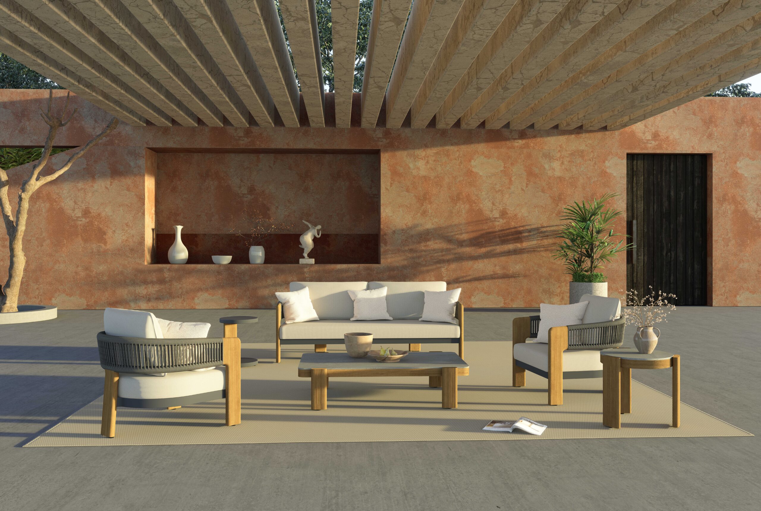 Arredo outdoor intrecciato Willong